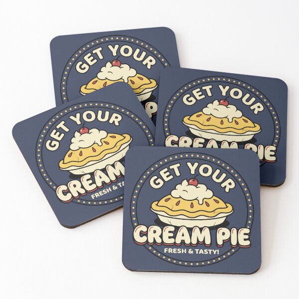 Item preview, Retro Cream Pie designed and sold by Amir Faysal.