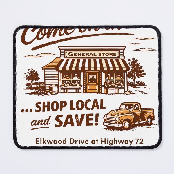 Item preview, Vintage General Store T-Shirt designed and sold by Matinez Pink.