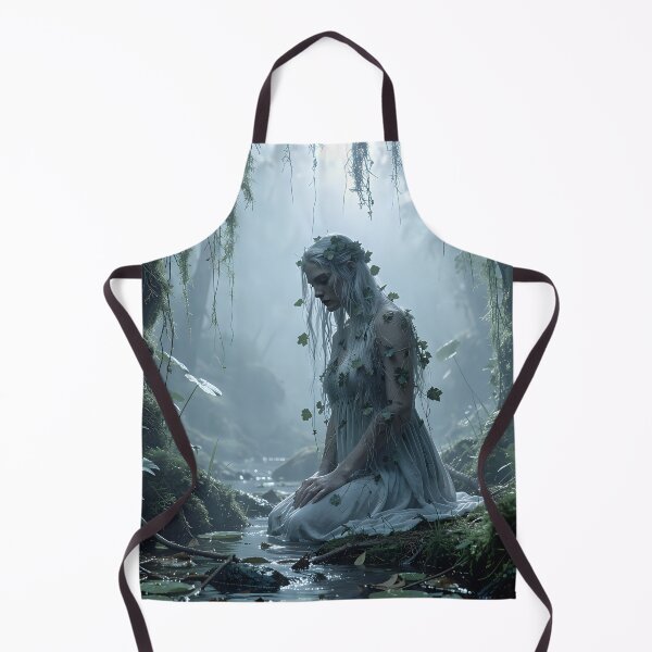Item preview, Mysterious Forest Fairy Tale: The Water Fairy in the Misty Forest of Oblivion designed and sold by VoidVeilStudio.