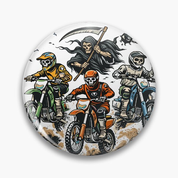 Item preview, Death Wish Dirt Riders T-Shirt designed and sold by Matinez Pink.