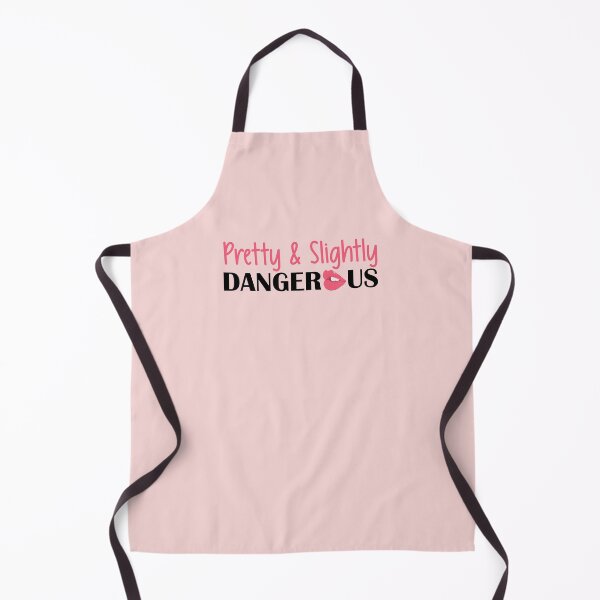 Item preview, Pretty & Slightly Dangerous Lips Trendy Quote Design designed and sold by ApricotBlossom.
