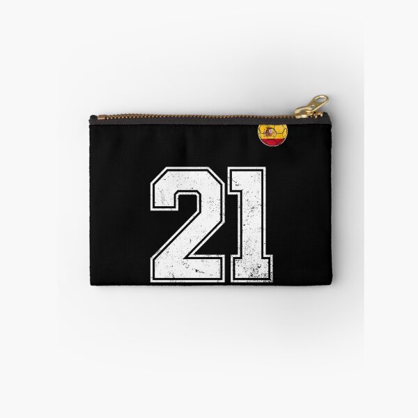 Item preview, Spain Soccer Number 21 Vintage Sports Fan designed and sold by KristenosNehk.