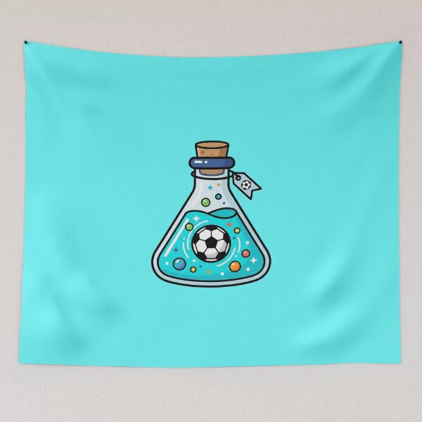 Item preview, Cute Magic Potion Bottle Soccer Ball Sticker designed and sold by Mr-wow.