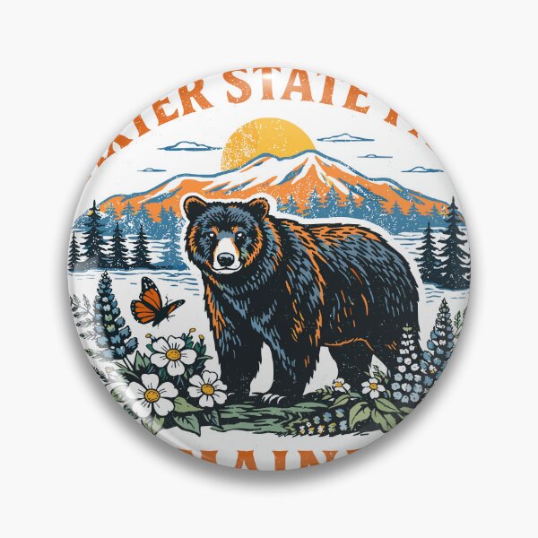 Item preview, Baxter State Park Maine Bear T-Shirt designed and sold by Matinez Pink.
