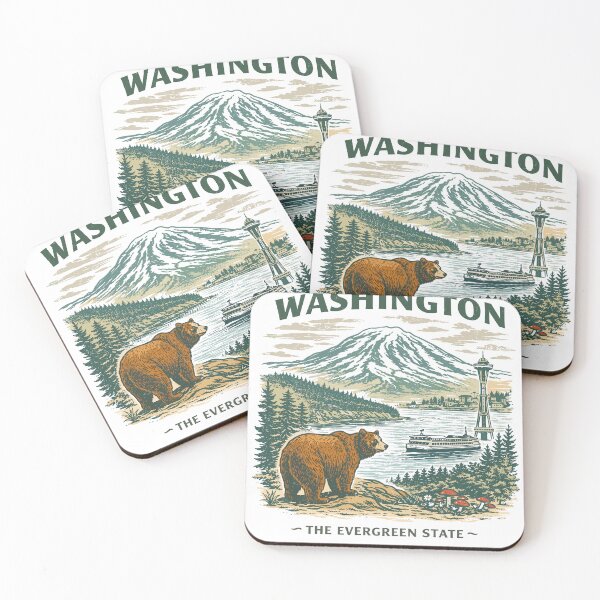Item preview, Washington State Bear Mountain Ferry designed and sold by Matinez Pink.