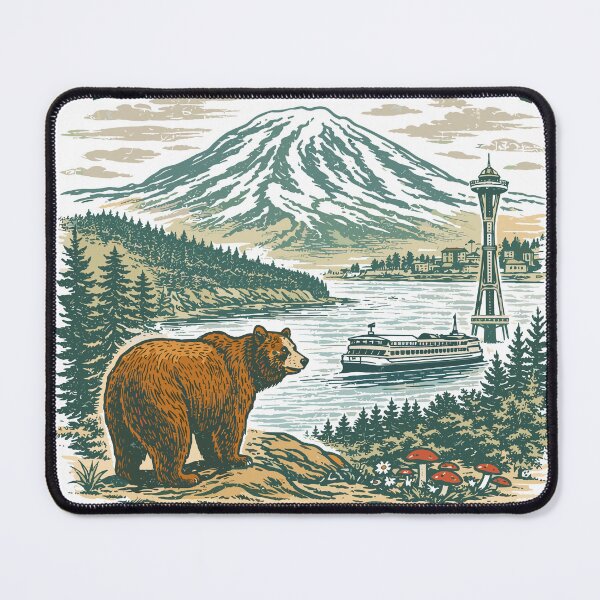 Item preview, Washington State Bear Mountain Ferry designed and sold by Matinez Pink.