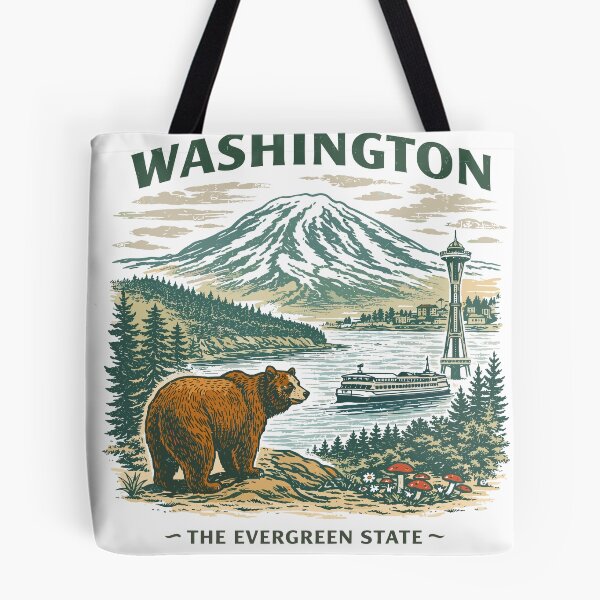 Item preview, Washington State Bear Mountain Ferry designed and sold by Matinez Pink.