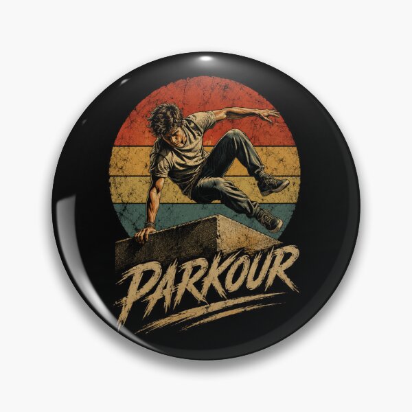 Item preview, Parkour Freerunning Vintage Style – Urban Movement Graphic  designed and sold by MargaretaArt.
