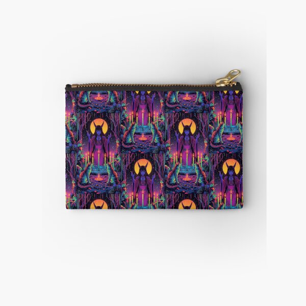 Item preview, Lilith Full Moon Ritual Art Print | Witchcraft Magick with Rainbow Cats Wall Decor designed and sold by Liliths-Closet.