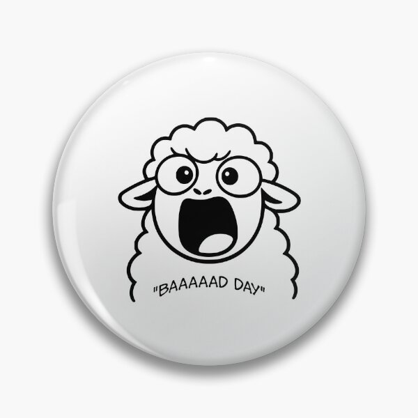 Artikelvorschau, Lustiges Schaf-T-Shirt für einen schlechten Tag – Humorvolles Geschenkidee! entworfen und verkauft von lenalenspod.