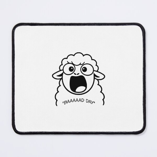Item preview, Baaad Day Funny Sheep Bad Day Humor Gift Tee designed and sold by lenalenspod.