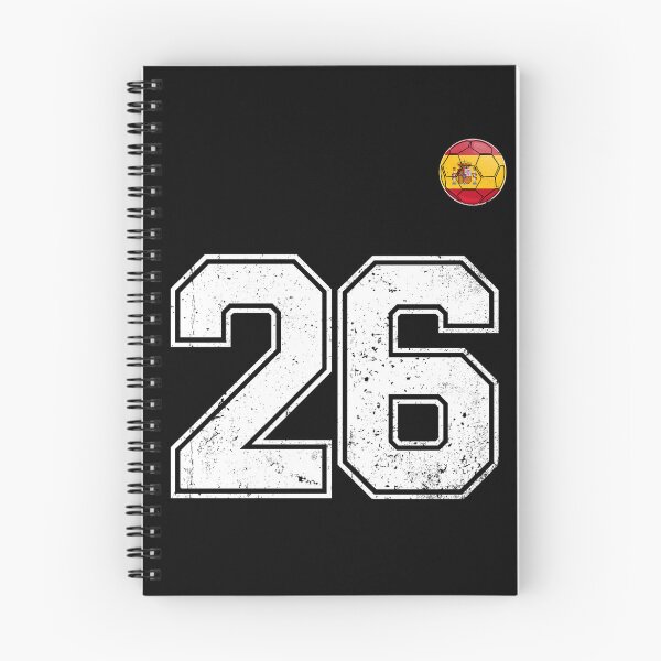 Item preview, Spain Soccer Number 26 Vintage Sports Fan designed and sold by KristenosNehk.