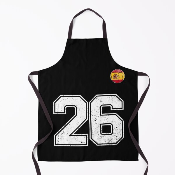 Item preview, Spain Soccer Number 26 Vintage Sports Fan designed and sold by KristenosNehk.