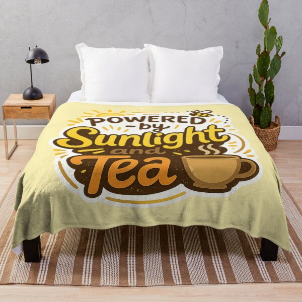 Item preview, Powered by Sunlight and Tea designed and sold by ChirpInc.