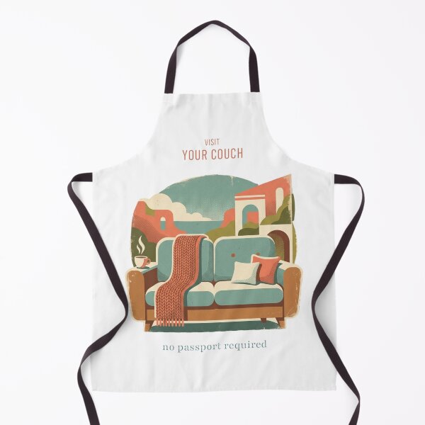 Item preview, Visit Your Couch No Passport Required Funny Introvert Retro designed and sold by how-is-design.