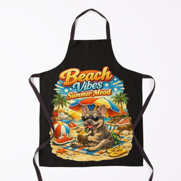 Item preview, Beach Vibes — Summer Mood Bulldog designed and sold by ivodanivan.