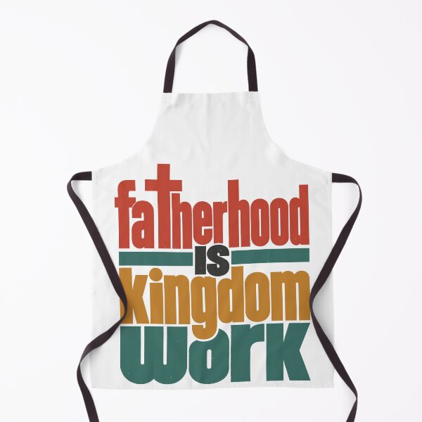 Item preview, Fatherhood Is Kingdom Work Christian Dad Fathers Day Vintage Faith Design designed and sold by HahaHandlesHub.