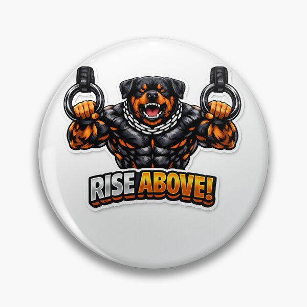Item preview, Rottweiler Rise Above designed and sold by DogCar.