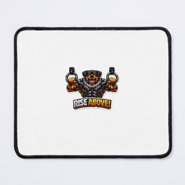 Item preview, Rottweiler Rise Above designed and sold by DogCar.