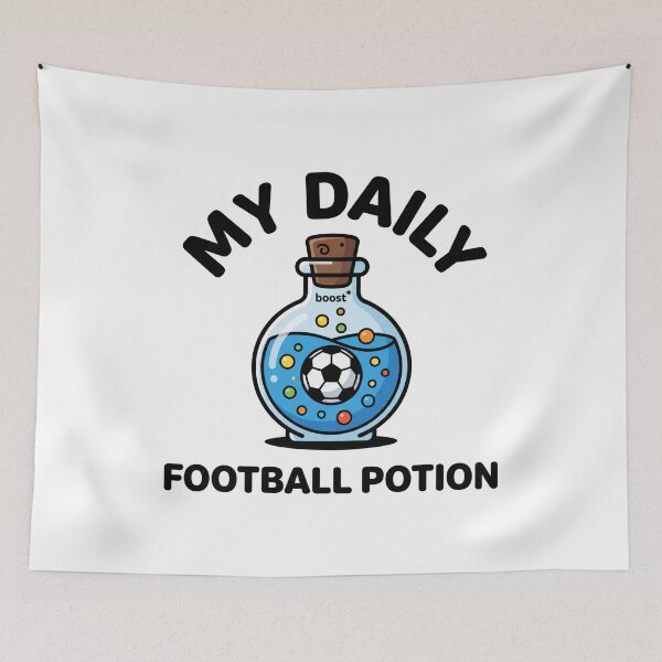 Item preview, My Daily Football Potion Funny Soccer Fan Shirt designed and sold by Mr-wow.