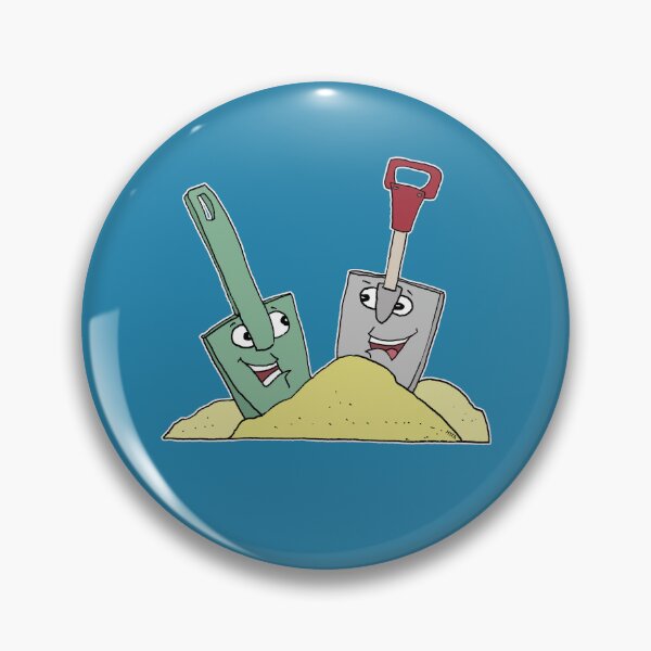 Item preview, Funny Sand Toys Best Digs Cartoon – Cute Shovel and Scoop Digging designed and sold by MyxaART.
