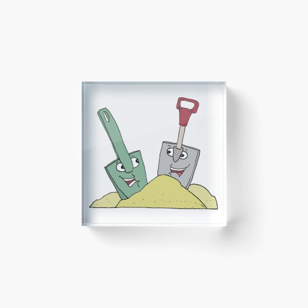 Item preview, Funny Sand Toys Best Digs Cartoon – Cute Shovel and Scoop Digging designed and sold by MyxaART.