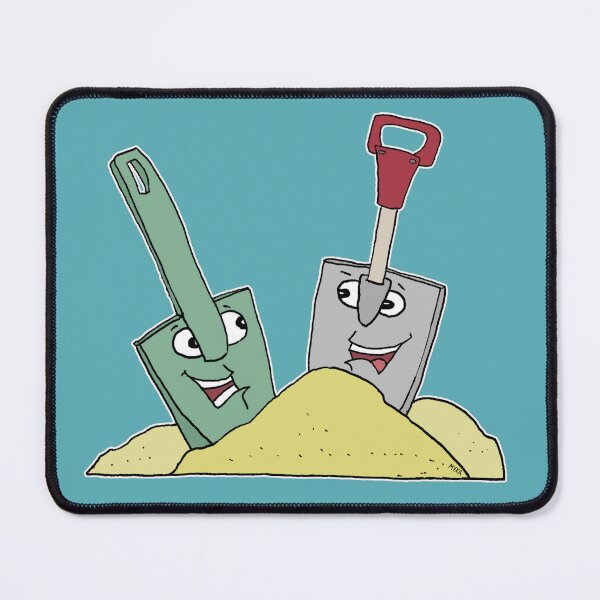 Item preview, Funny Sand Toys Best Digs Cartoon – Cute Shovel and Scoop Digging designed and sold by MyxaART.