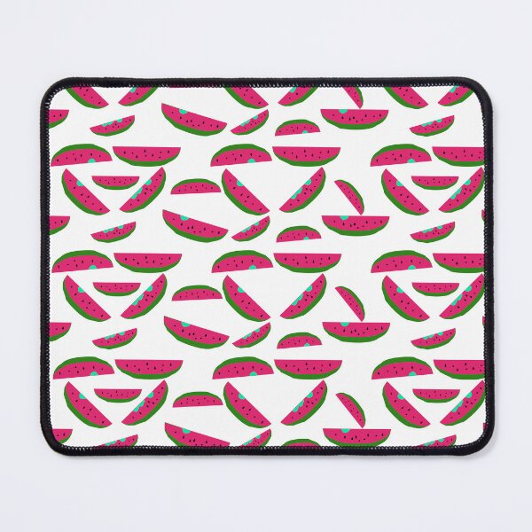 Item preview, Watermelon Seamless Pattern with Fresh Fruit Slices on Light Background designed and sold by Ei-Ei.