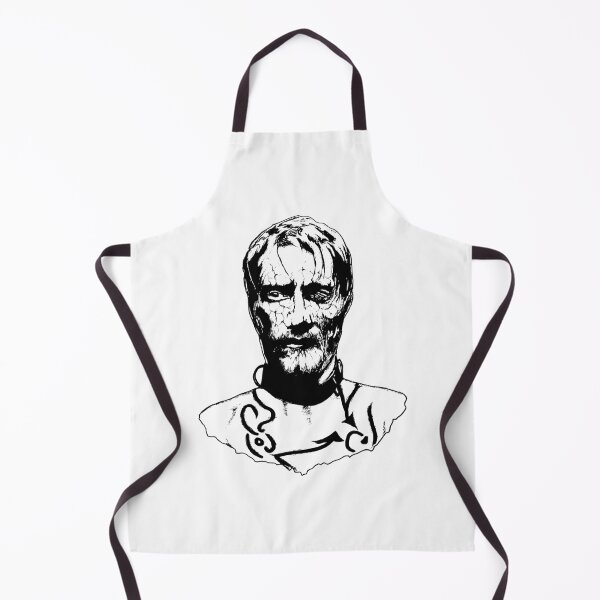 Item preview, One-Eye - Mads Mikkelsen Valhalla Rising Ink Portrait designed and sold by surmind.