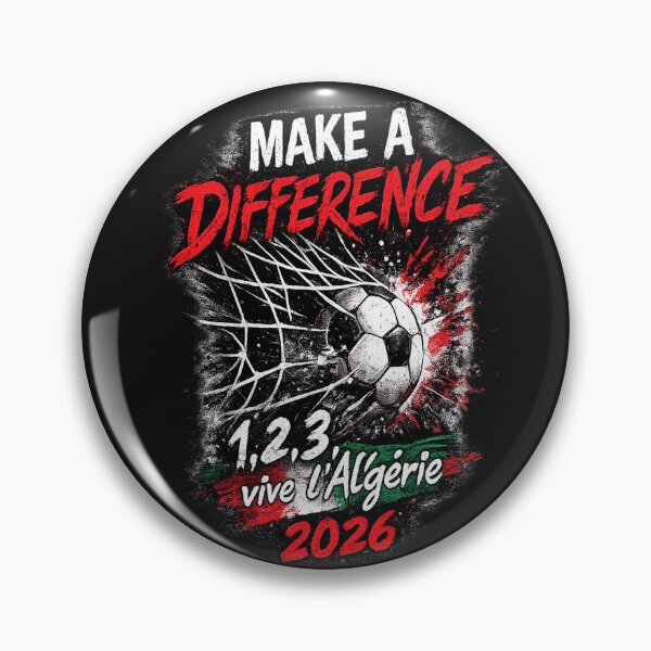 Item preview, Make a Difference – 1, 2, 3 Vive L'Algérie 2026 designed and sold by DesignMod.