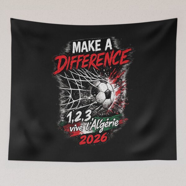 Item preview, Make a Difference – 1, 2, 3 Vive L'Algérie 2026 designed and sold by DesignMod.