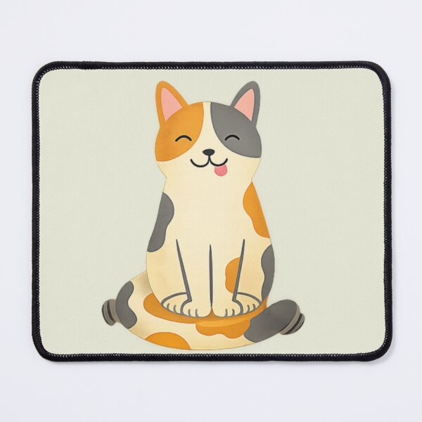 Item preview, Copy of Cute Calico Cat Cartoon Sticker | Kawaii Cat Transparent PNG designed and sold by arifali786.