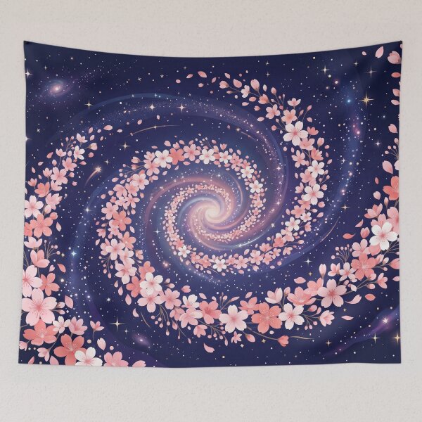 Item preview, Sakura Petal Galaxy Spiral designed and sold by Prachodayat Artworks.