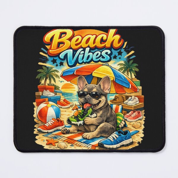 Item preview, Beach Vibes — Cool Bulldog Summer designed and sold by ivodanivan.