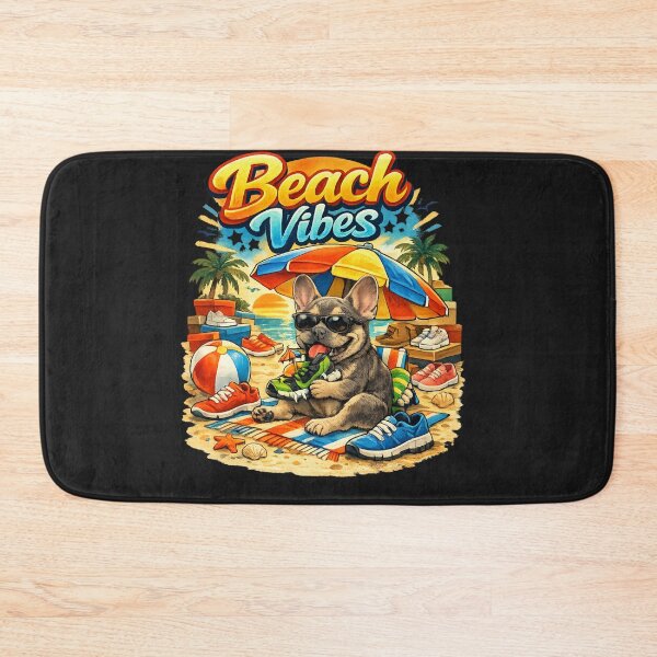 Item preview, Beach Vibes — Cool Bulldog Summer designed and sold by ivodanivan.