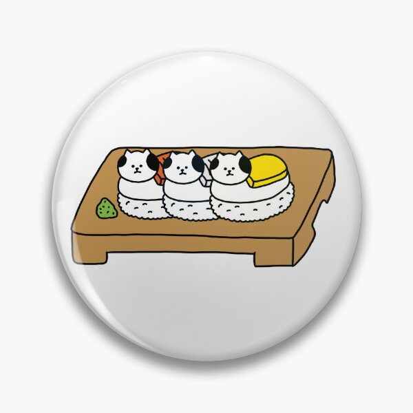 Item preview, Sushi the Cat designed and sold by superbaechoo.