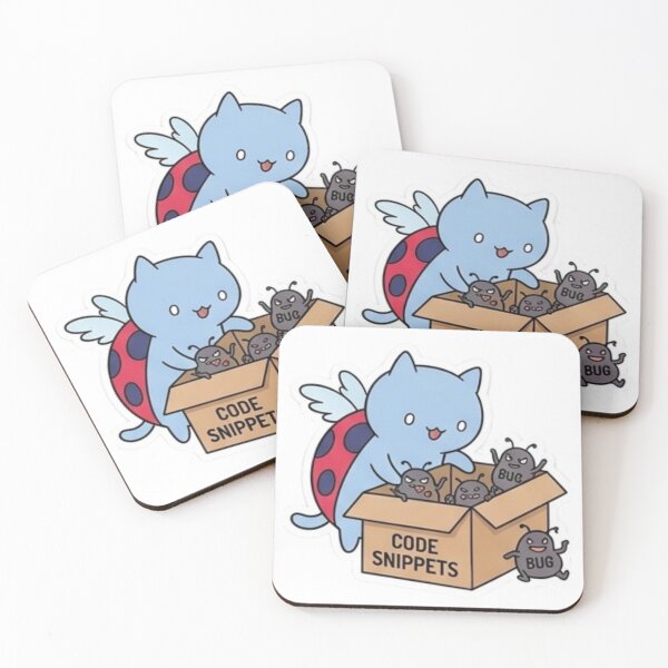 Item preview, Funny Programmer Gift Code Snippets Full Of Bugs Cat  Kawaii Developer Humor Shirt Coder Legacy Code Gift designed and sold by Dev Mode.