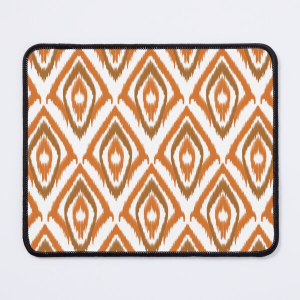 Item preview, A seamless geometric Ikat pattern inspired by traditional hand-dyed weaving techniques designed and sold by Line-Aura.