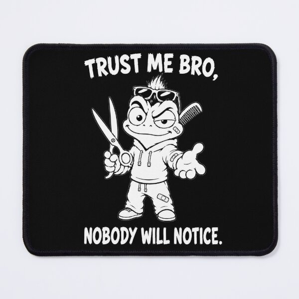 Item preview, Barber Trust Me Bro designed and sold by JustLaughCo.
