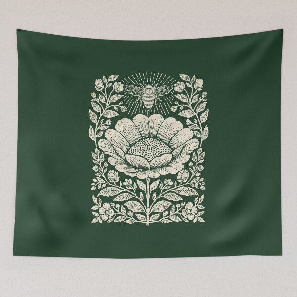 Item preview, Honeybee Garden designed and sold by barmalisiRTB.