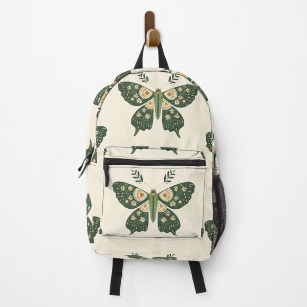 Item preview, Scandinavian Folk Art, Floral Moth designed and sold by xiao xuans.