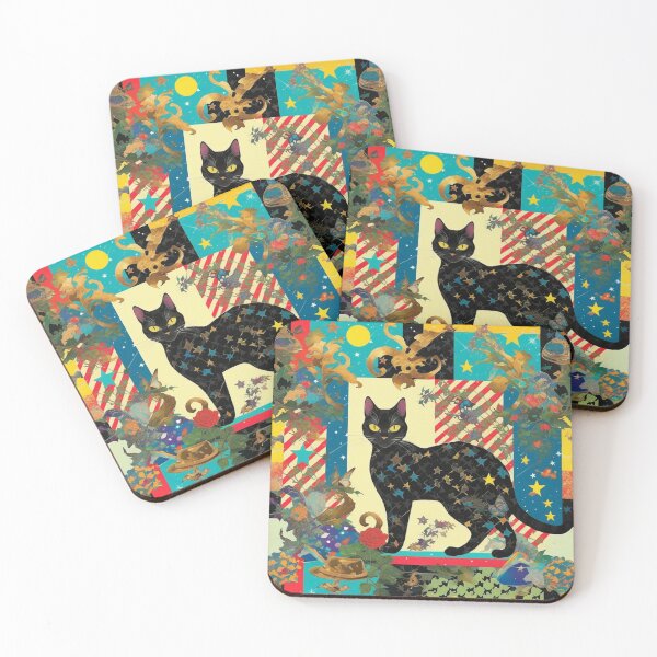Item preview, Black cat designed and sold by ZeusGallery.