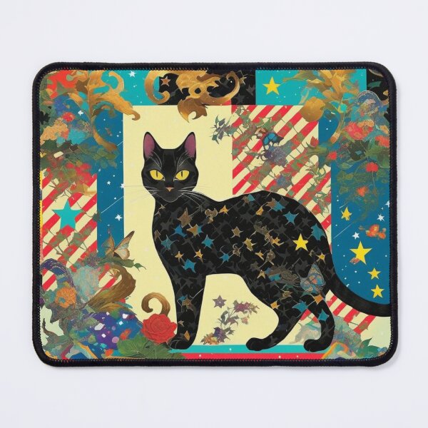 Item preview, Black cat designed and sold by ZeusGallery.