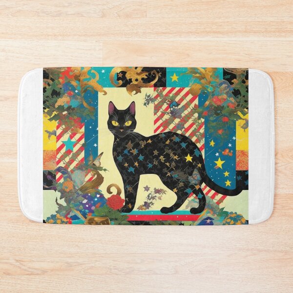 Item preview, Black cat designed and sold by ZeusGallery.