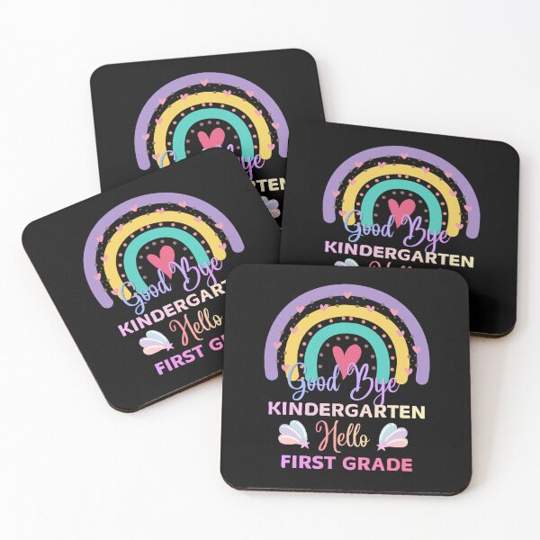 Item preview, Good Bye Kindergarten Hello First Grade Rainbow Funny Back To School designed and sold by Im-Ara.