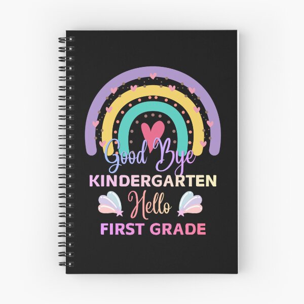 Item preview, Good Bye Kindergarten Hello First Grade Rainbow Funny Back To School designed and sold by Im-Ara.