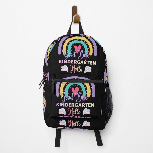 Item preview, Good Bye Kindergarten Hello First Grade Rainbow Funny Back To School designed and sold by Im-Ara.