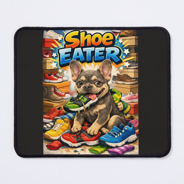 Item preview, Shoe Eater — Funny Bulldog Chaos designed and sold by ivodanivan.