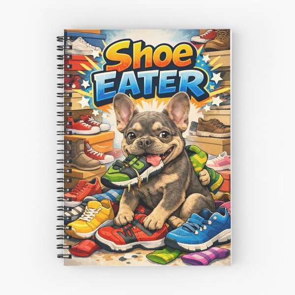 Item preview, Shoe Eater — Funny Bulldog Chaos designed and sold by ivodanivan.
