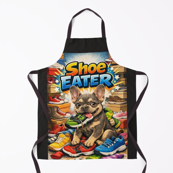 Item preview, Shoe Eater — Funny Bulldog Chaos designed and sold by ivodanivan.